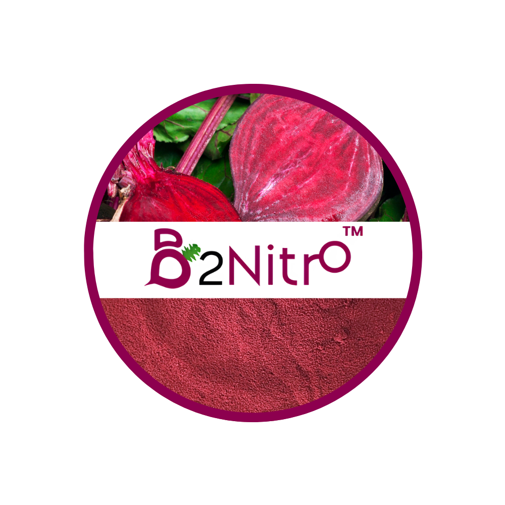 Beetroot, the source of B2 Nitro nitrate-rich extract